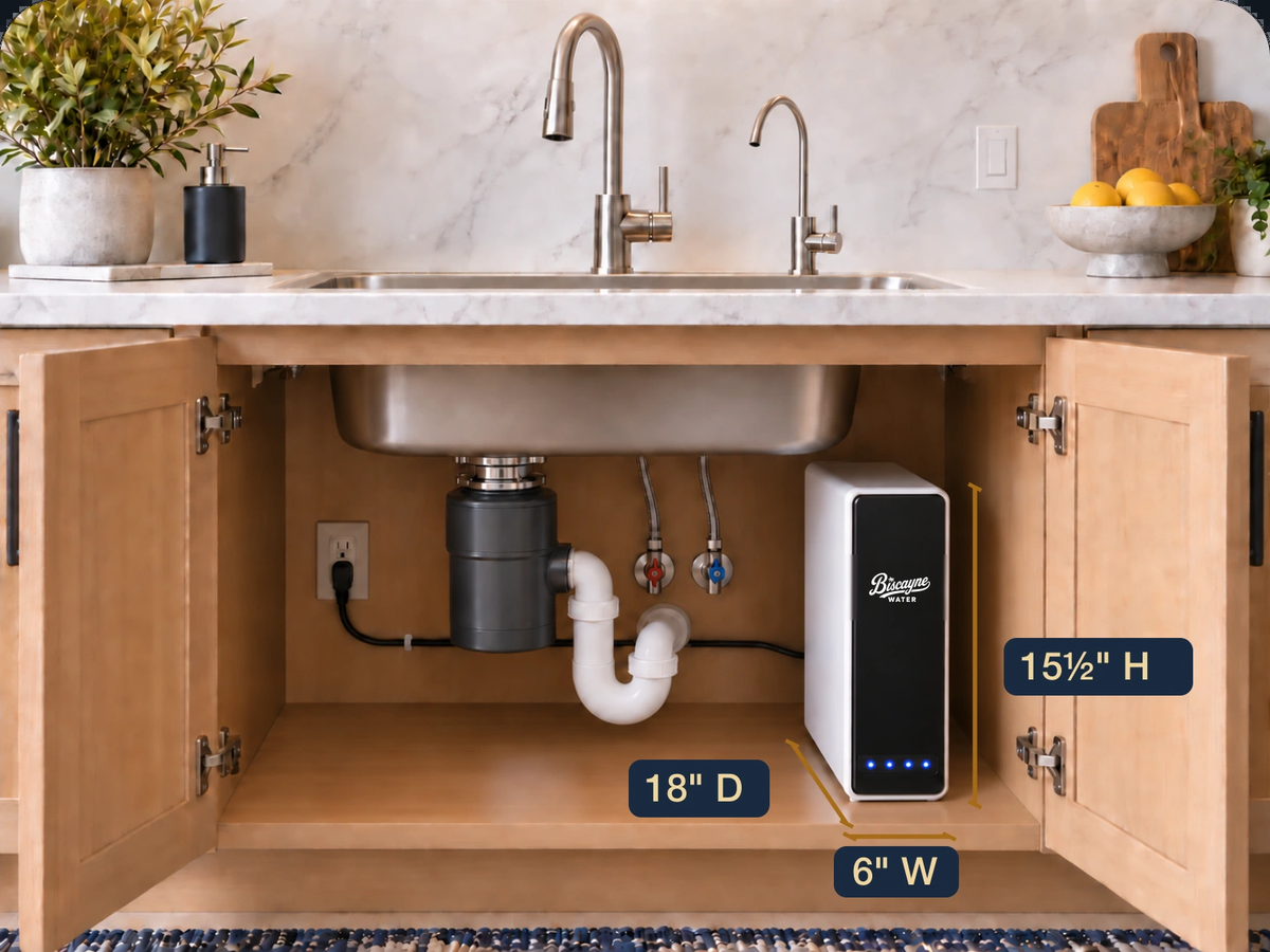 Tankless reverse osmosis drinking-water system